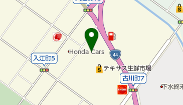 さくら湯の地図画像