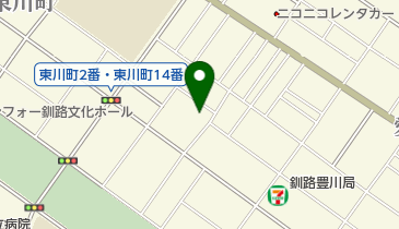 エム理容所の地図画像