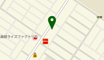 髪風の地図画像