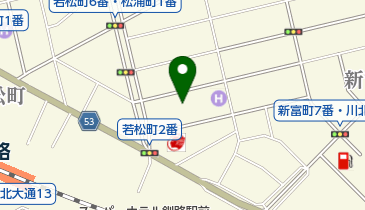 釧路理容協同組合の地図画像