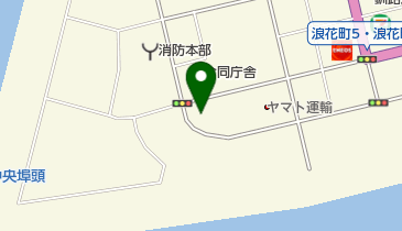 理容あかねの地図画像