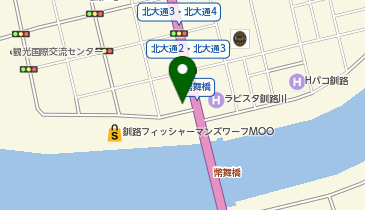 ヘアーハウスきたかみの地図画像