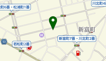 理容ヨコヤマの地図画像
