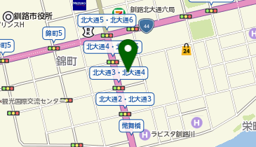 北海道労働金庫 釧路支店の地図画像