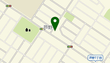 釧路市役所 市民環境部関係施設 地区会館 芦野会館の地図画像