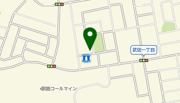 釧路市役所 市民環境部関係施設 地区会館 春採下町会館の地図画像