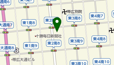 東洋薬品株式会社の地図画像