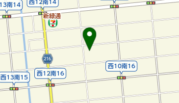 愛の家グループホーム 帯広西11条の地図画像