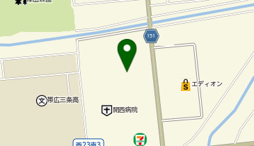 グループホームかたらいの地図画像