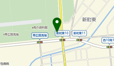 帯広競馬場会館管理室の地図画像