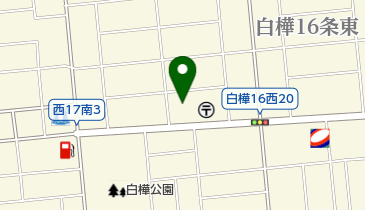 健康サロンゆらりの地図画像