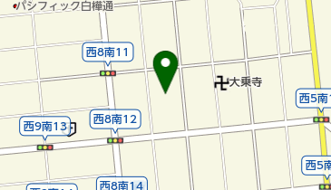 帯広市役所児童保育センター 中央児童保育センターの地図画像