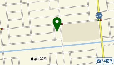 帯広市役所児童保育センター つつじが丘児童保育センターの地図画像