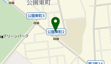 帯広市役所児童保育センター 花園児童保育センターの地図画像