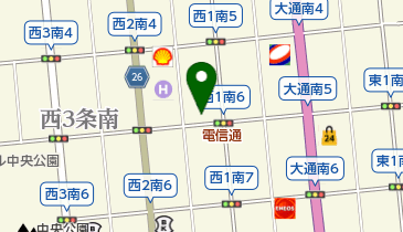 伊藤徽章店の地図画像