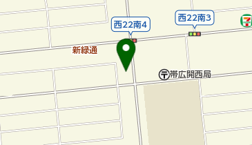 おしゃれ美容室の地図画像