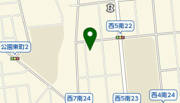 日本キリスト教会帯広教会の地図画像