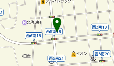 メナード化粧品帯広中央代行店の地図画像