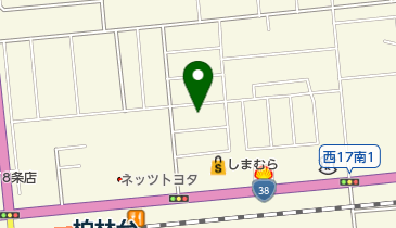 三九建設株式会社帯広支店の地図画像