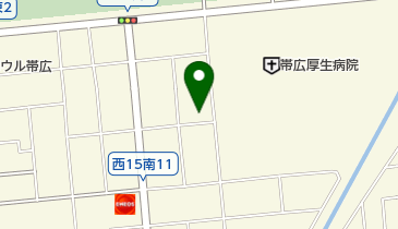 松本呉服の地図画像