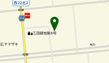 帯広地方自動車車体整備協同組合の地図画像