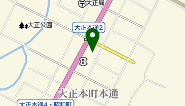 大正整備工場の地図画像