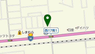 十勝ラジエーターの地図画像