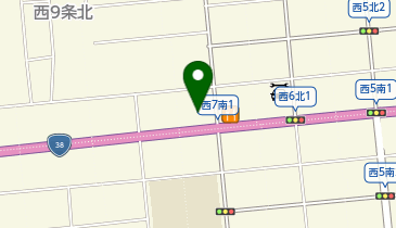 オートランナガタの地図画像