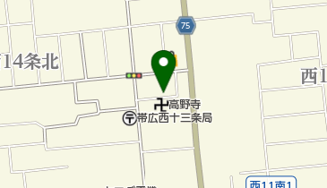 高野寺の地図画像