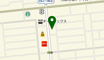 丸京ふとん店の地図画像