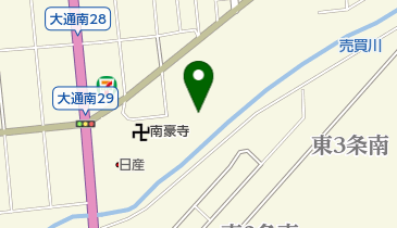 南豪神社の地図画像