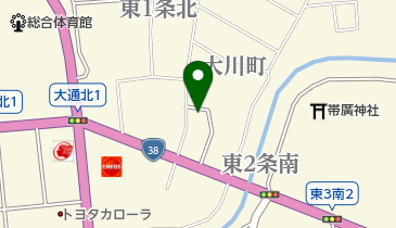 西二条接骨院の地図画像