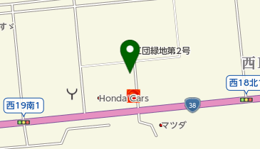 栗林トーヨータイヤ株式会社帯広支店の地図画像