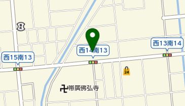 西村商会の地図画像