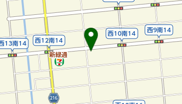 帯広犬猫病院の地図画像