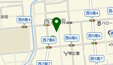 帯広ヤクルト販売株式会社の地図画像
