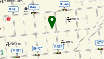熱原帯広株式会社オートガススタンドの地図画像