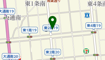 パソコンランド帯広の地図画像