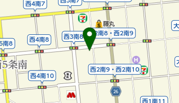 水晶堂眼鏡店 本店の地図画像