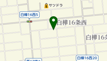 白樺温泉の地図画像