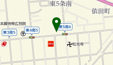 アサリ理容室の地図画像