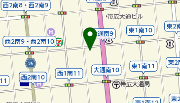 上坂理容店の地図画像