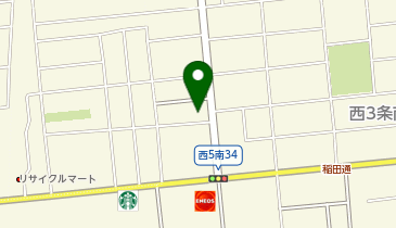 カットハウスマルイの地図画像