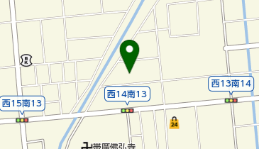 さとう理容所の地図画像