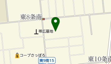 十勝西部森林管理署の地図画像