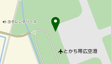 国土交通省東京航空局帯広空港出張所の地図画像
