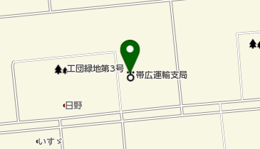 北海道運輸局帯広運輸支局 総務企画輸送・監査担当の地図画像