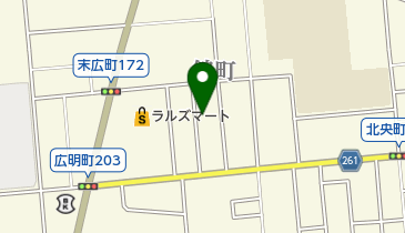 桜荘の地図画像