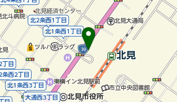 北見練成会の地図画像