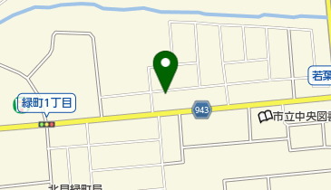 若葉書道教室の地図画像